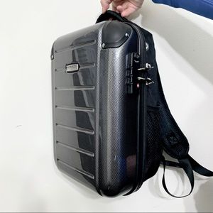 Rare Ricardo Hardside Backpack With TSA Lock Black